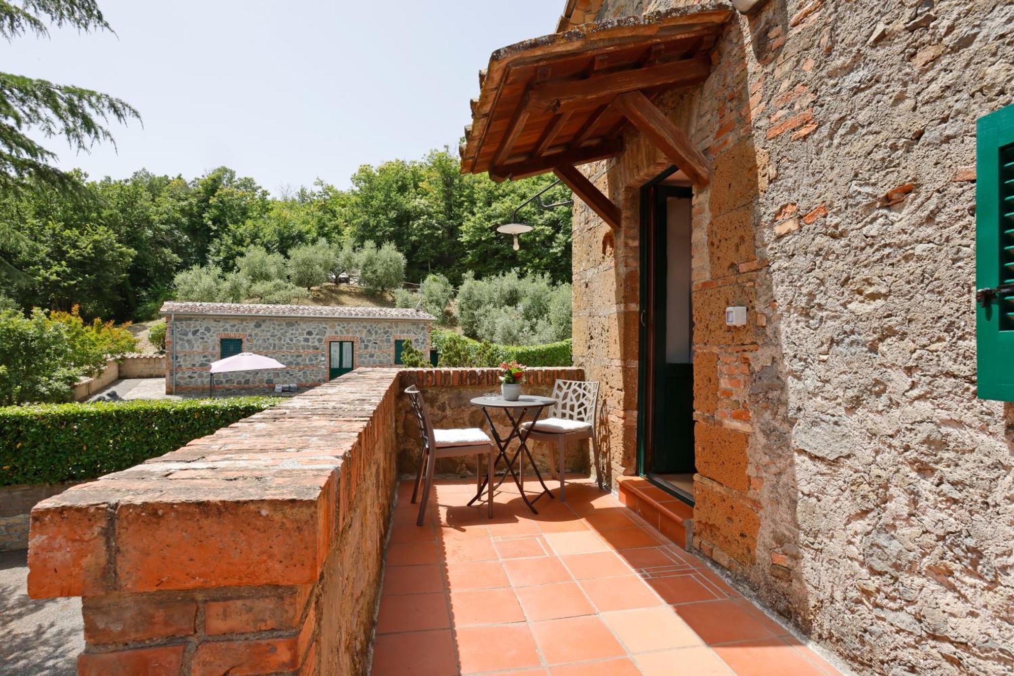 Agriturismo Casale Le Crete アックアペンデンテ エクステリア 写真